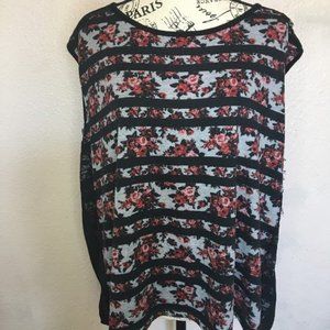 Forever 21 Plus Size Floral Tee
